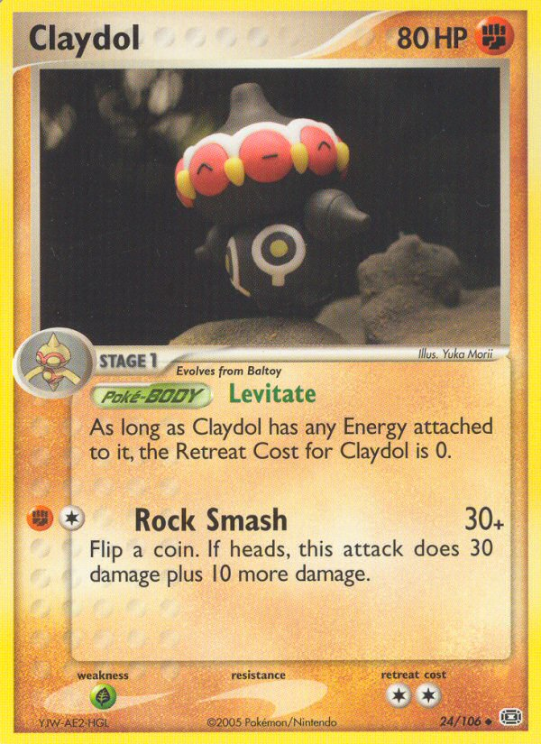 Claydol (24/106) [EX: Emerald] Pokémon