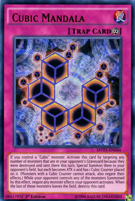 Cubic Mandala [MVP1-EN044] Ultra Rare Yu-Gi-Oh!