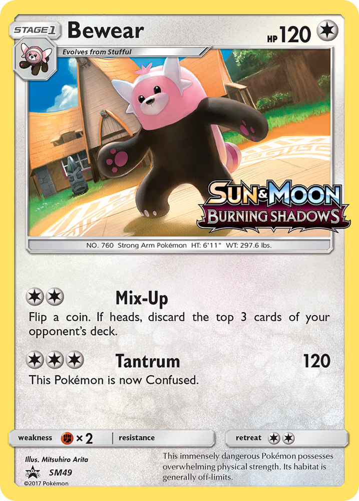 Bewear (SM49) [Sun & Moon: Black Star Promos] Pokémon