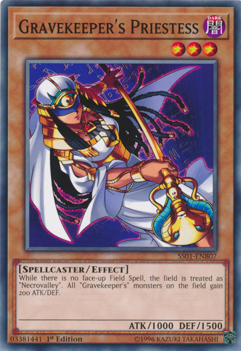 Gravekeeper's Priestess [SS01-ENB07] Common Yu-Gi-Oh!
