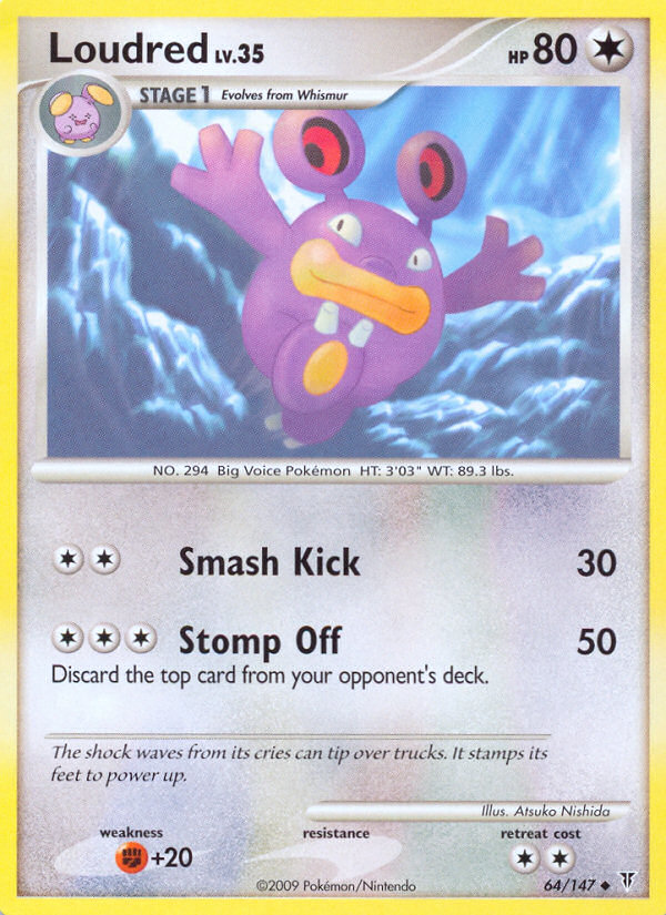 Loudred (64/147) [Platinum: Supreme Victors] Pokémon