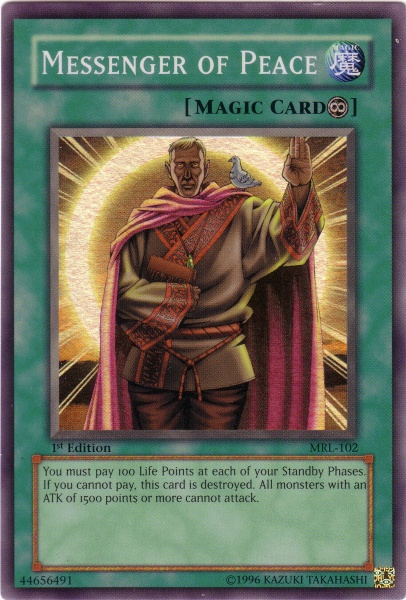 Messenger of Peace [MRL-102] Super Rare Yu-Gi-Oh!