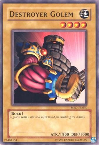 Destroyer Golem [MRD-EN040] Common Yu-Gi-Oh!