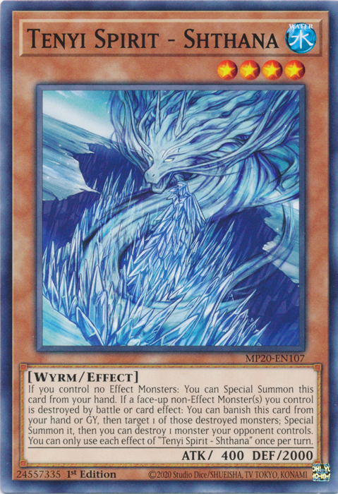 Tenyi Spirit - Shthana [MP20-EN107] Common Yu-Gi-Oh!