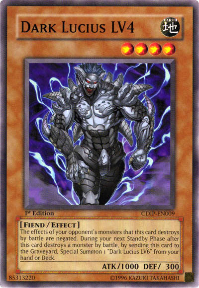 Dark Lucius LV4 [CDIP-EN009] Common Yu-Gi-Oh!