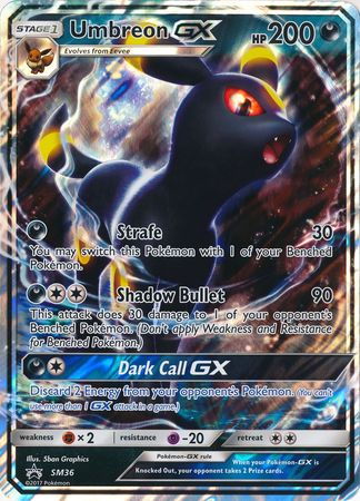 Umbreon GX (SM36) (Jumbo Card) [Sun & Moon: Black Star Promos] Pokémon