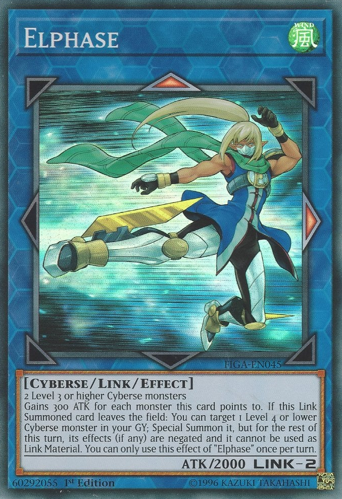 Elphase [FIGA-EN045] Super Rare Yu-Gi-Oh!