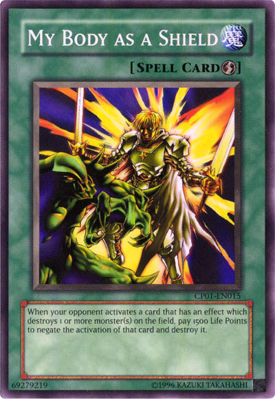 My Body as a Shield [CP01-EN015] Common Yu-Gi-Oh!