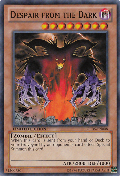 Despair from the Dark [GLD5-EN008] Common Yu-Gi-Oh!
