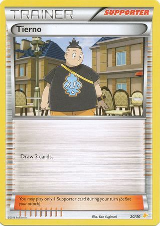 Tierno (20/30) [XY: Trainer Kit 3 - Pikachu Libre] Pokémon