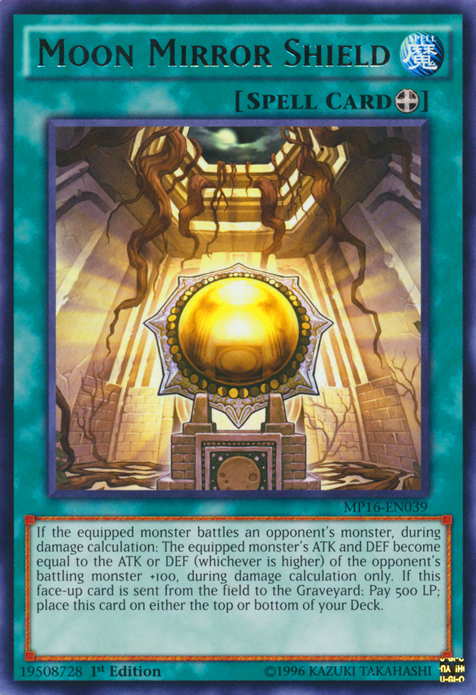 Moon Mirror Shield [MP16-EN039] Rare Yu-Gi-Oh!