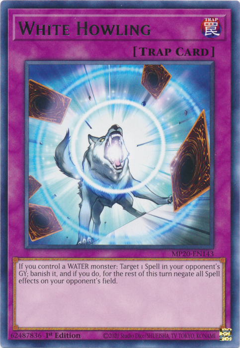 White Howling [MP20-EN143] Rare Yu-Gi-Oh!