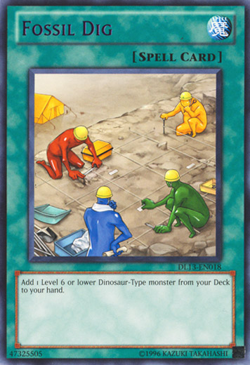 Fossil Dig (Purple) [DL13-EN018] Rare Yu-Gi-Oh!