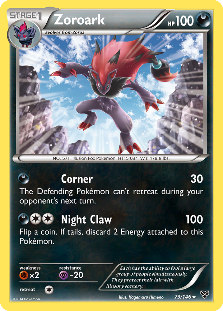 Zoroark (73/146) [XY: Base Set] Pokémon