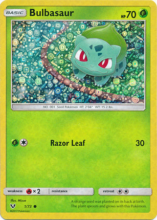 Bulbasaur (1/73) (General Mills Promo) [Sun & Moon: Shining Legends] Pokémon