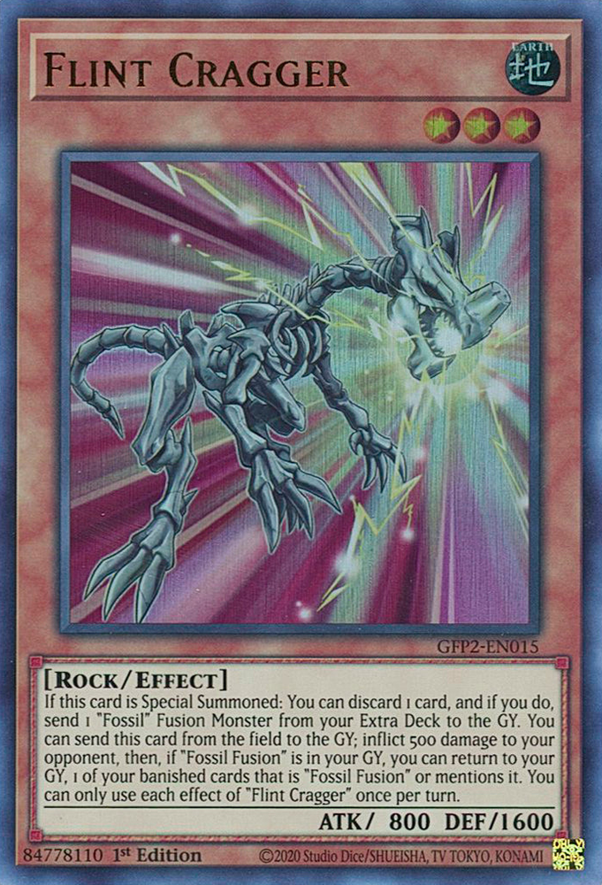 Flint Cragger [GFP2-EN015] Ultra Rare Yu-Gi-Oh!