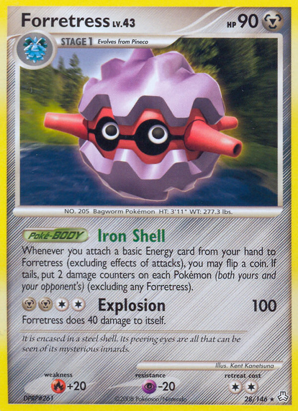 Forretress (28/146) [Diamond & Pearl: Legends Awakened] Pokémon