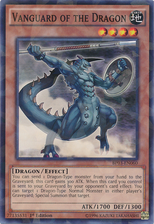 Vanguard of the Dragon [BP03-EN060] Shatterfoil Rare Yu-Gi-Oh!