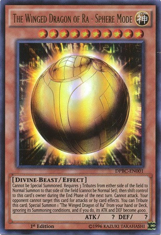 The Winged Dragon of Ra - Sphere Mode [DPBC-EN001] Ultra Rare Yu-Gi-Oh!