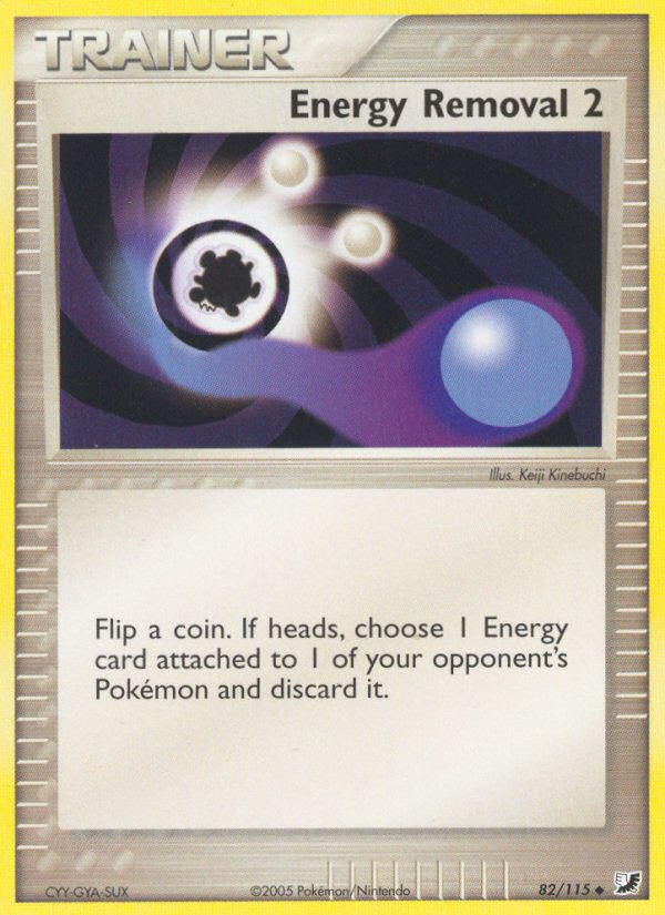 Energy Removal 2 (82/115) [EX: Unseen Forces] Pokémon
