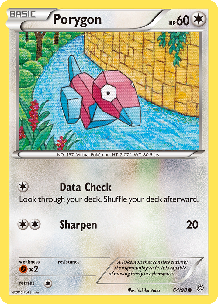 Porygon (64/98) [XY: Ancient Origins] Pokémon