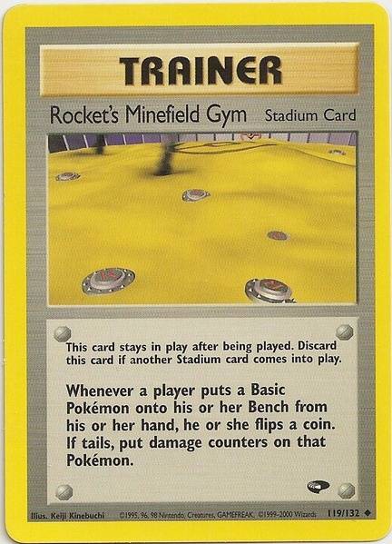 Rocket's Minefield Gym (119/132) [Gym Challenge Unlimited] Pokémon