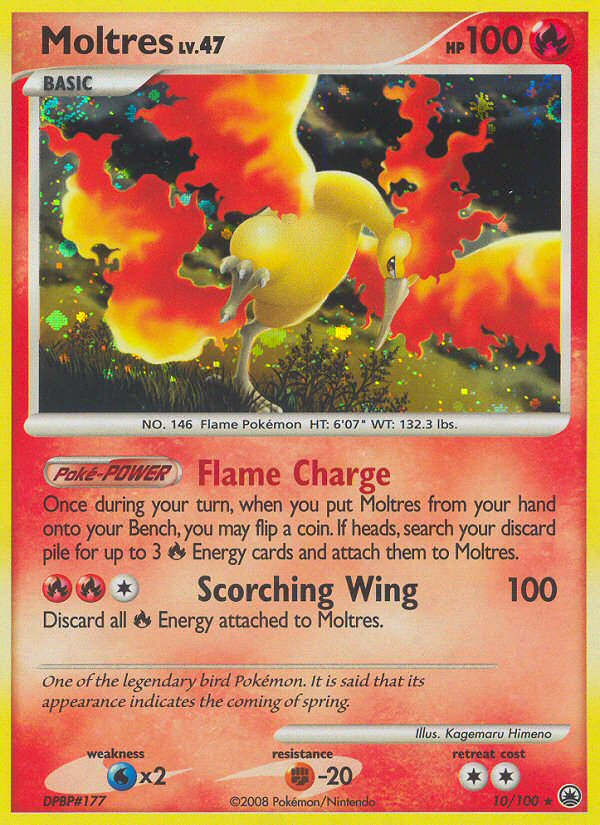 Moltres (10/100) [Diamond & Pearl: Majestic Dawn] Pokémon