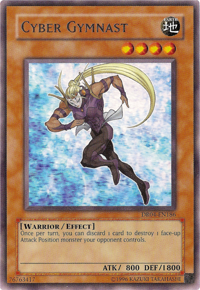 Cyber Gymnast [DR04-EN186] Rare Yu-Gi-Oh!