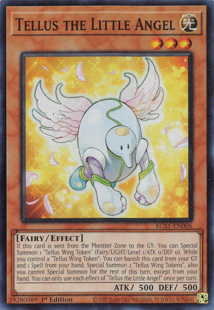 Tellus the Little Angel [EGS1-EN006] Super Rare Yu-Gi-Oh!