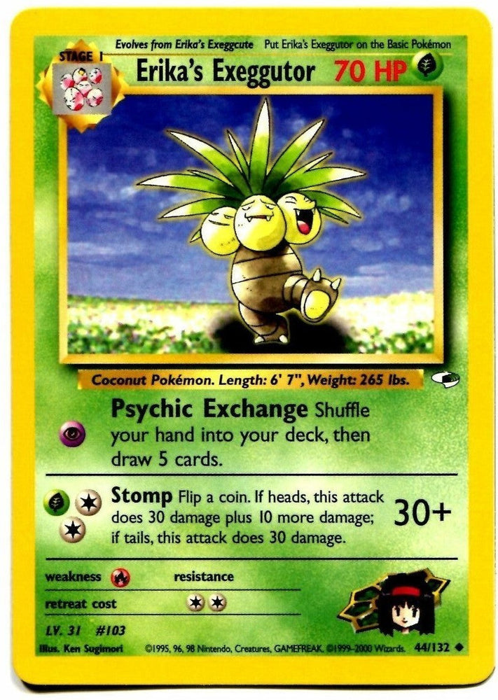 Erika's Exeggutor (44/132) [Gym Heroes Unlimited] Pokémon