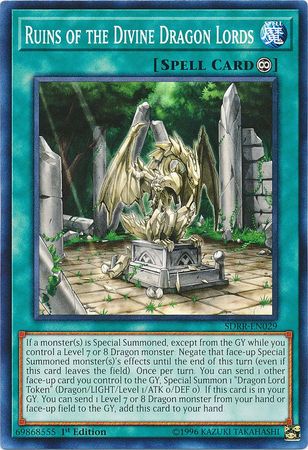 Ruins of the Divine Dragon Lords [SDRR-EN029] Common Yu-Gi-Oh!