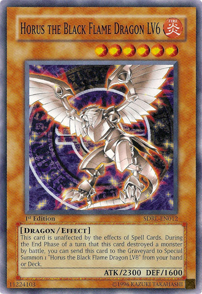 Horus the Black Flame Dragon LV6 [SDRL-EN012] Common Yu-Gi-Oh!