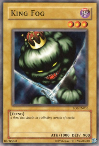 King Fog [LOB-EN036] Common Yu-Gi-Oh!