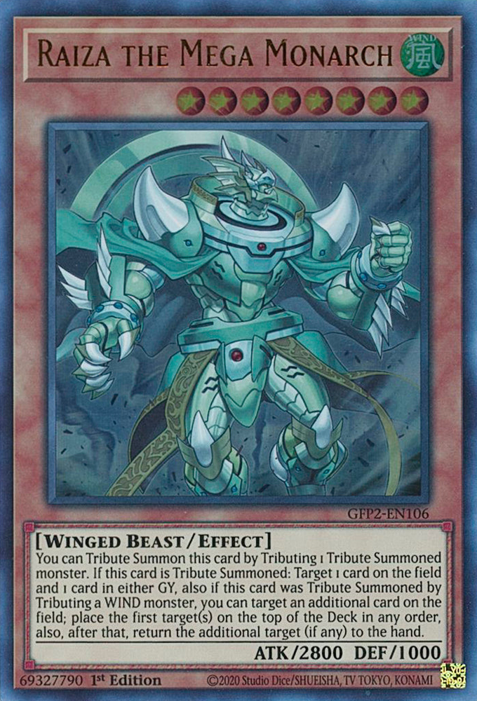 Raiza the Mega Monarch [GFP2-EN106] Ultra Rare Yu-Gi-Oh!