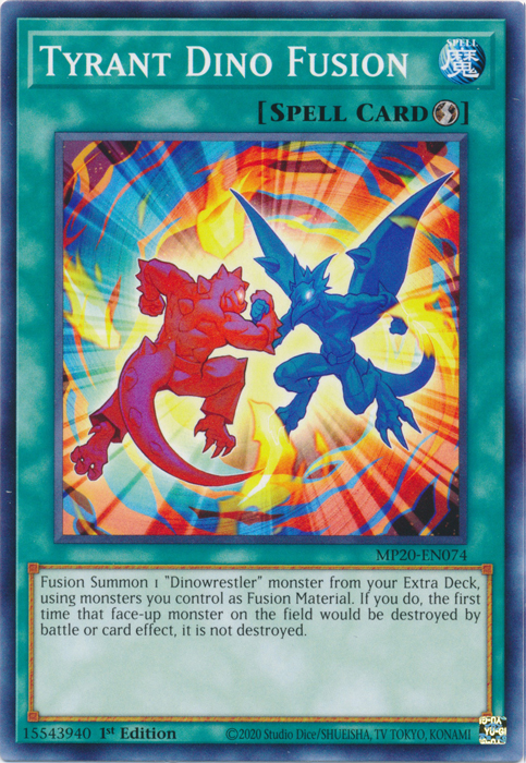 Tyrant Dino Fusion [MP20-EN074] Common Yu-Gi-Oh!