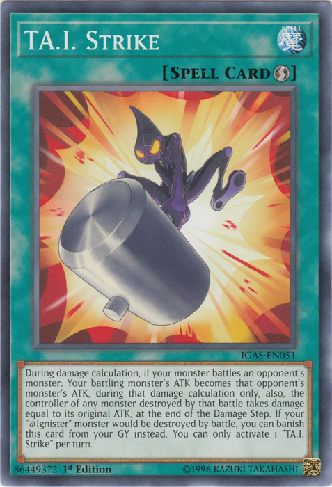 TA.I. Strike [IGAS-EN051] Common Yu-Gi-Oh!