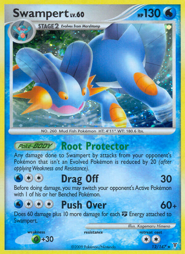 Swampert (12/147) (Theme Deck Exclusive) [Platinum: Supreme Victors] Pokémon
