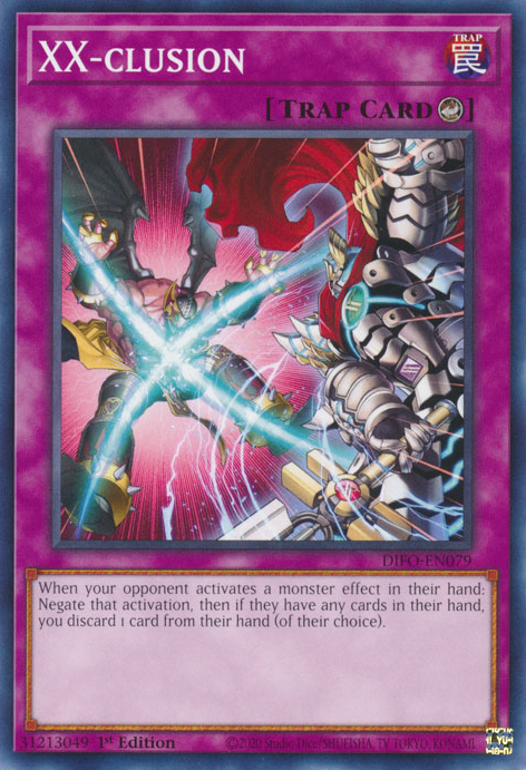XX-clusion [DIFO-EN079] Common Yu-Gi-Oh!