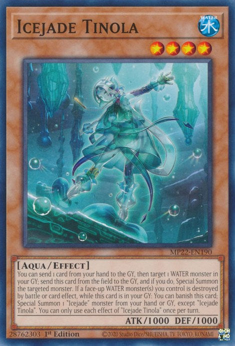 Icejade Tinola [MP22-EN190] Common Yu-Gi-Oh!