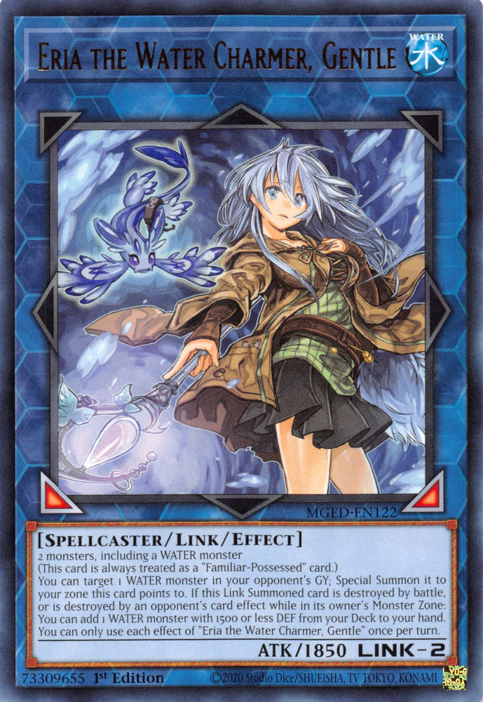 Eria the Water Charmer, Gentle [MGED-EN122] Rare Yu-Gi-Oh!