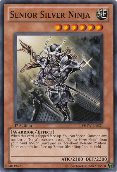 Senior Silver Ninja [PHSW-EN031] Common Yu-Gi-Oh!