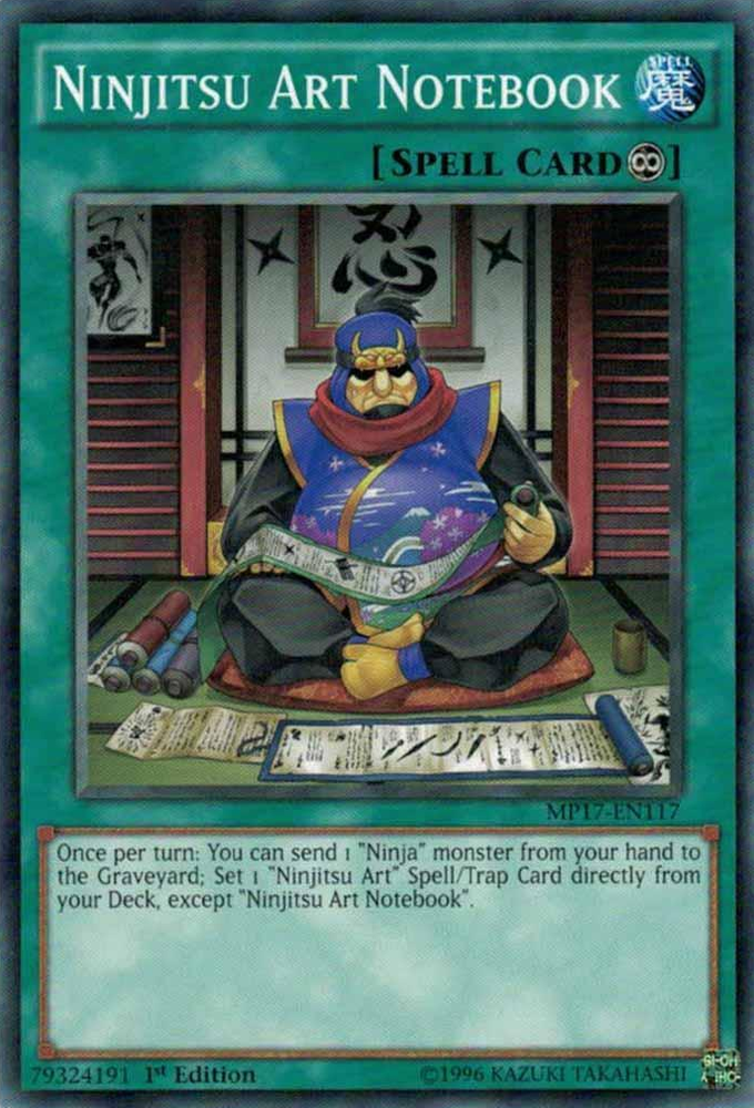 Ninjitsu Art Notebook [MP17-EN117] Common Yu-Gi-Oh!
