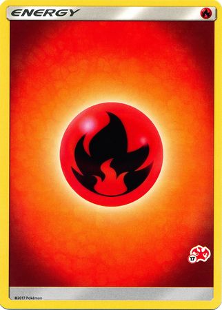 Fire Energy (Charizard Stamp #17) [Battle Academy 2020] Pokémon