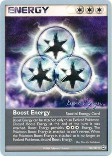 Boost Energy (145/147) (Team Rushdown - Kevin Nguyen) [World Championships 2004] Pokémon