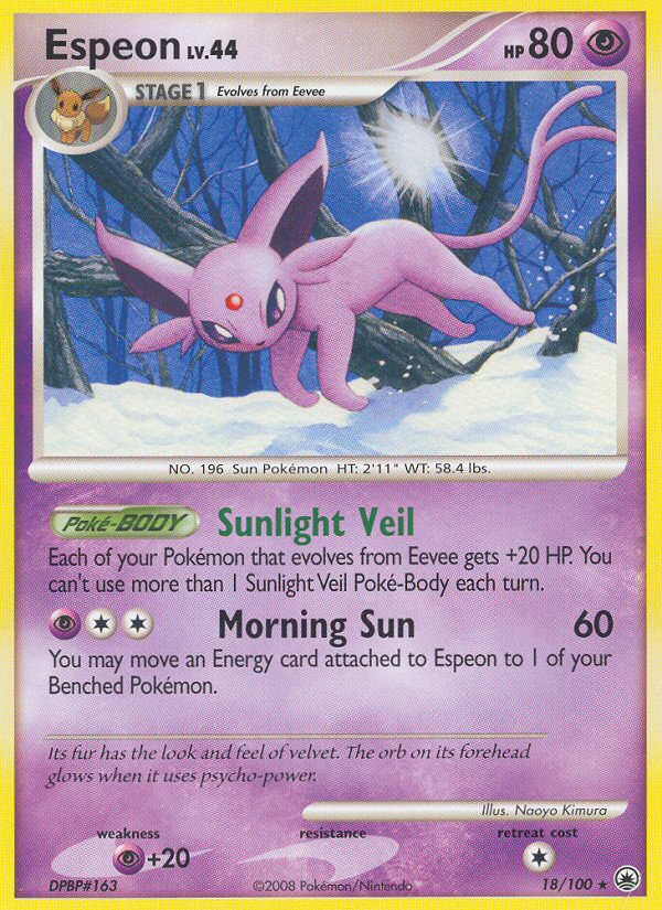 Espeon (18/100) [Diamond & Pearl: Majestic Dawn] Pokémon