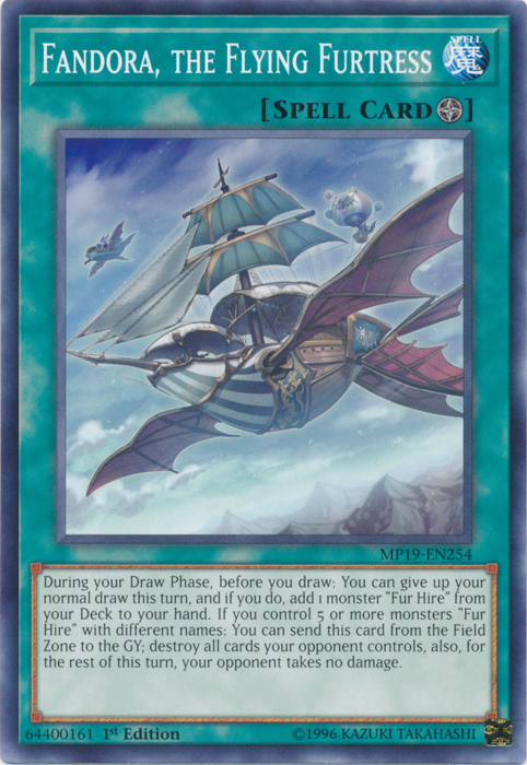Fandora, the Flying Furtress [MP19-EN254] Common Yu-Gi-Oh!