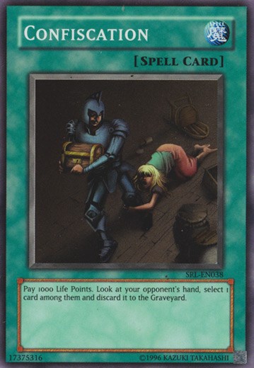 Confiscation [SRL-EN038] Super Rare Yu-Gi-Oh!