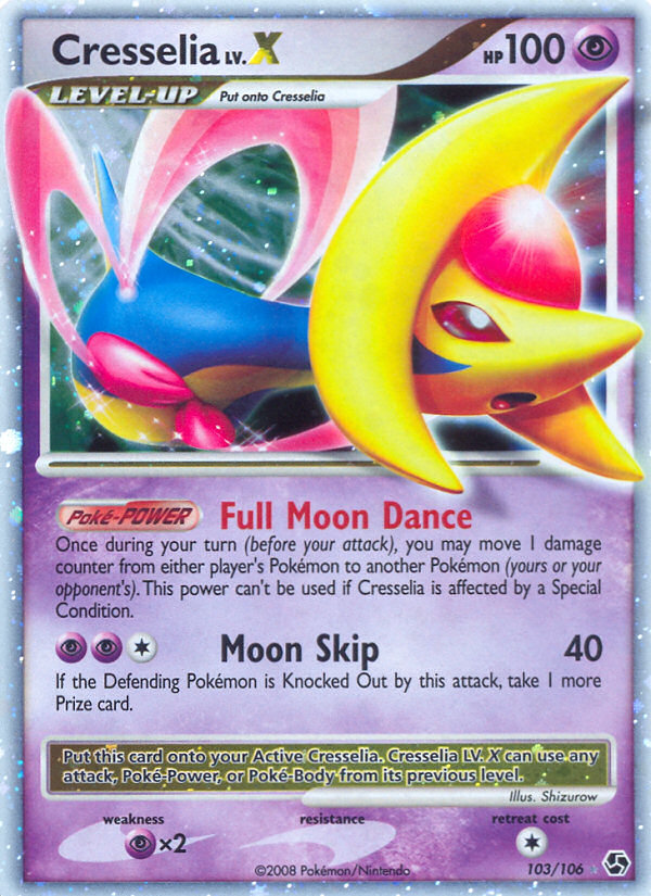 Cresselia LV.X (103/106) [Diamond & Pearl: Great Encounters] Pokémon