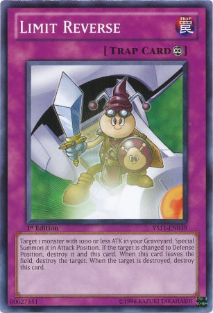 Limit Reverse [YS11-EN039] Common Yu-Gi-Oh!