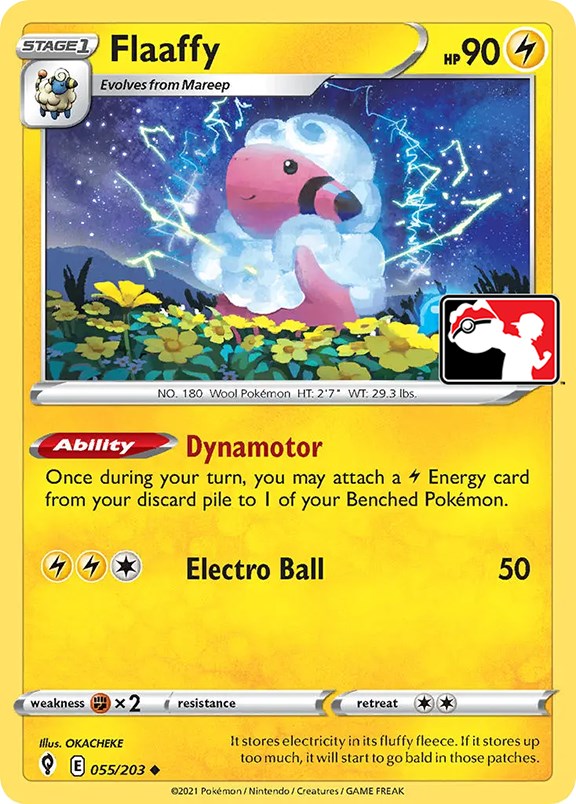 Flaaffy (055/203) [Prize Pack Series One] Pokémon